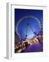 London Eye Is Giant Ferris Wheel, Banks of Thames Constructed for London's Millennium Celebrations-Julian Love-Framed Photographic Print