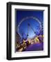 London Eye Is Giant Ferris Wheel, Banks of Thames Constructed for London's Millennium Celebrations-Julian Love-Framed Photographic Print