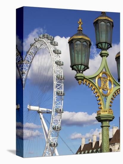 London Eye, London, England, United Kingdom, Europe-Jeremy Lightfoot-Stretched Canvas