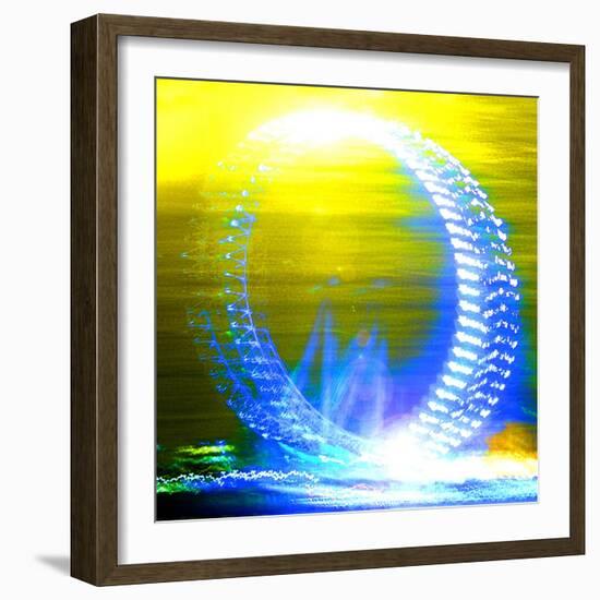 London Eye, London-Tosh-Framed Art Print