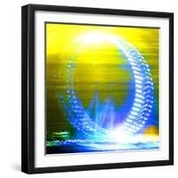 London Eye, London-Tosh-Framed Art Print