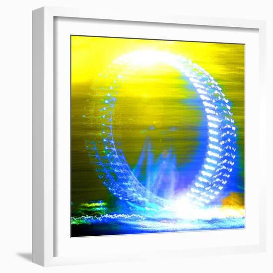 London Eye, London-Tosh-Framed Art Print