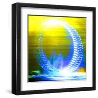 London Eye, London-Tosh-Framed Art Print