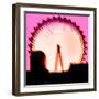 London Eye, London-Tosh-Framed Art Print