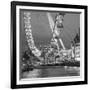 London Eye (Millennium Wheel) and Former County Hall, South Bank, London, England-Jon Arnold-Framed Photographic Print