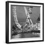 London Eye (Millennium Wheel) and Former County Hall, South Bank, London, England-Jon Arnold-Framed Photographic Print