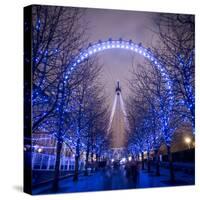 London Eye (Millennium Wheel), South Bank, London, England-Jon Arnold-Stretched Canvas