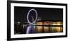 London Eye, Night-Cristapper-Framed Art Print