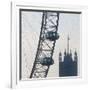 London Eye with Houses of Parliament-Tosh-Framed Art Print