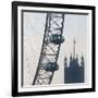 London Eye with Houses of Parliament-Tosh-Framed Art Print