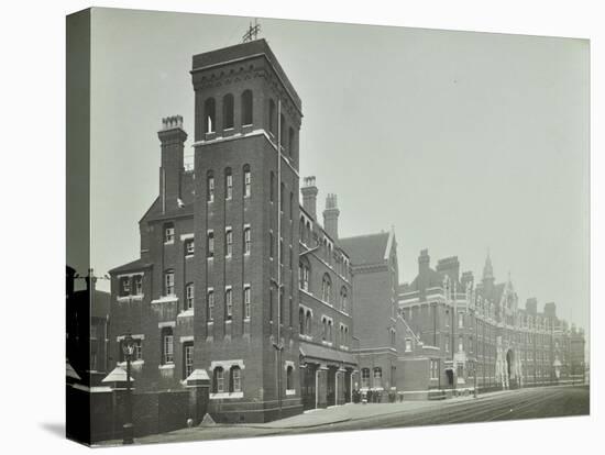 London Fire Brigade Headquarters, Seen from the Street, Southwark, London, C1900-C1935-null-Stretched Canvas