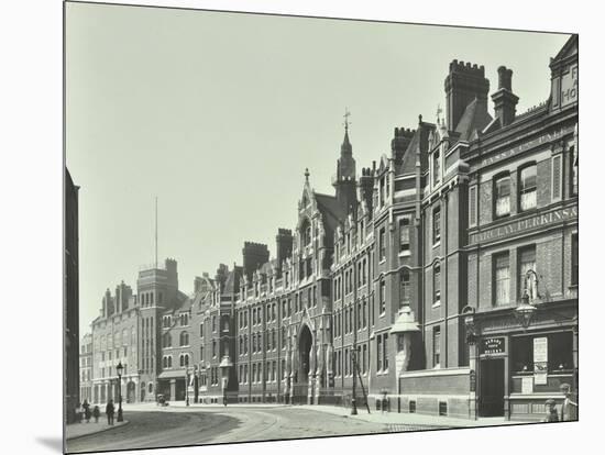 London Fire Brigade Headquarters, Southwark, London, 1911-null-Mounted Photographic Print