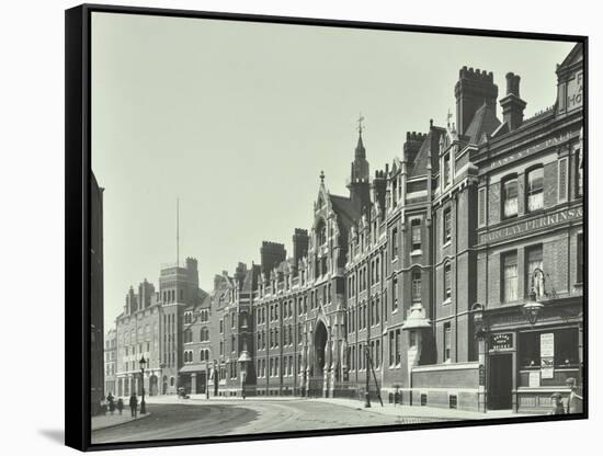 London Fire Brigade Headquarters, Southwark, London, 1911-null-Framed Stretched Canvas