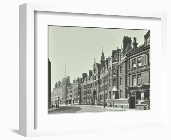 London Fire Brigade Headquarters, Southwark, London, 1911-null-Framed Photographic Print