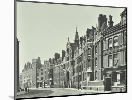 London Fire Brigade Headquarters, Southwark, London, 1911-null-Mounted Photographic Print