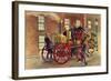 London Fire Engine of C 1860-Peter Jackson-Framed Giclee Print