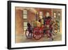 London Fire Engine of C 1860-Peter Jackson-Framed Giclee Print