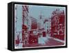 London Fleet Street-NaxArt-Framed Stretched Canvas