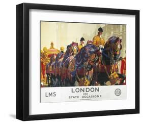 London for State Occasions-null-Framed Art Print