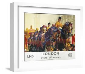 London for State Occasions-null-Framed Art Print