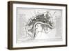 London Fortifications in 1642 and 1643, 1738-George Vertue-Framed Giclee Print