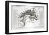 London Fortifications in 1642 and 1643, 1738-George Vertue-Framed Giclee Print