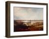 London from Greenwich Park-J M W Turner-Framed Giclee Print