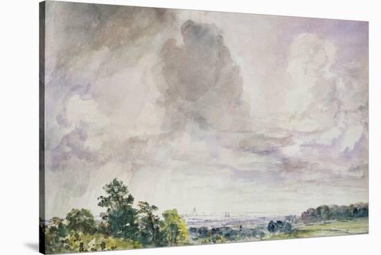 London from Hampstead Heath-John Constable-Stretched Canvas