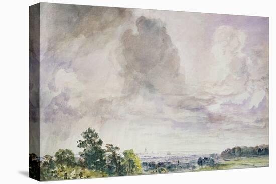 London from Hampstead Heath-John Constable-Stretched Canvas