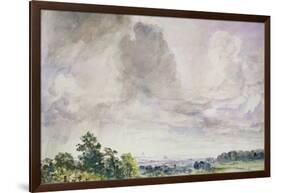 London from Hampstead Heath-John Constable-Framed Giclee Print