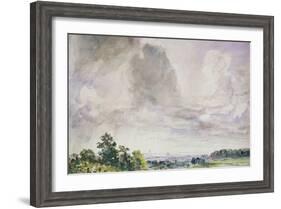 London from Hampstead Heath-John Constable-Framed Giclee Print