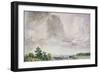 London from Hampstead Heath-John Constable-Framed Giclee Print