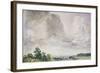 London from Hampstead Heath-John Constable-Framed Giclee Print