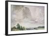 London from Hampstead Heath-John Constable-Framed Giclee Print