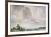 London from Hampstead Heath-John Constable-Framed Giclee Print