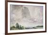 London from Hampstead Heath-John Constable-Framed Giclee Print