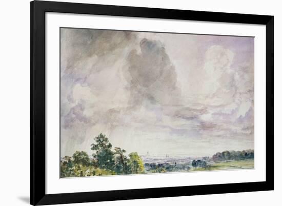 London from Hampstead Heath-John Constable-Framed Giclee Print