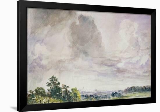 London from Hampstead Heath-John Constable-Framed Giclee Print