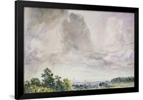 London from Hampstead Heath-John Constable-Framed Giclee Print