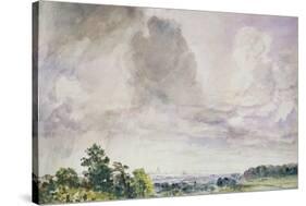 London from Hampstead Heath-John Constable-Stretched Canvas