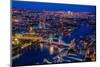 London from Shard-Marco Carmassi-Mounted Photographic Print