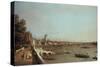 London from Somerset House-Canaletto-Stretched Canvas