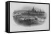 London from the Monument-null-Framed Stretched Canvas