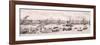 London from the River Thames, 1844-Frank Vizetelly-Framed Giclee Print