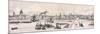 London from the River Thames, 1844-Frank Vizetelly-Mounted Giclee Print