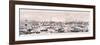 London from the River Thames, 1844-Frank Vizetelly-Framed Giclee Print