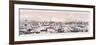 London from the River Thames, 1844-Frank Vizetelly-Framed Giclee Print