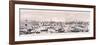 London from the River Thames, 1844-Frank Vizetelly-Framed Giclee Print