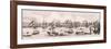 London from the River Thames, 1844-Frank Vizetelly-Framed Giclee Print