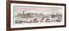 London from the River Thames, 1844-Frank Vizetelly-Framed Giclee Print